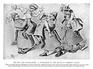 Ein Mann und eine Suffragatte