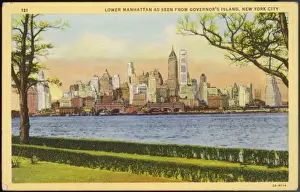 NYC Skyline Photos Drucke: Manhattan Skyline