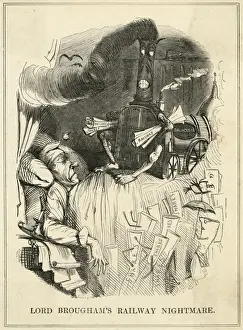 19th Century Railways UK Drucke: Mania / Rail Nightmare