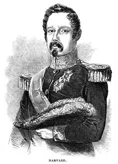 Spanish Statesman Drucke: Manuel Narvaez