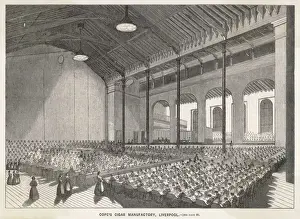 Liverpool Industrial Heritage Drucke: Manufacturing Cigars