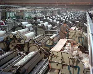 Textile Manufacturing Process Drucke: Manufacturing Wool Yarn