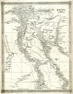 Karte Ägyptens