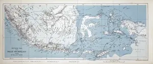 Karte des Malaiischen Arhipelagos