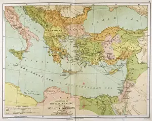Karte / Römische Kaiserzeit / Becher
