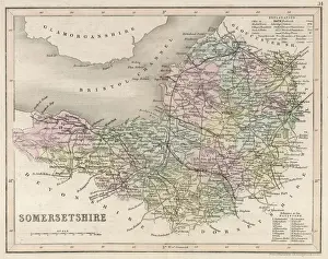 Karte / Sommerset 1847