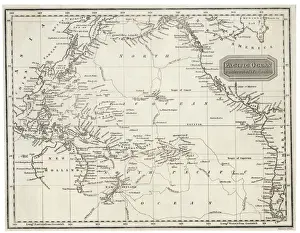 Pacific Ocean Map Drucke: Maps / Pacific Ocean