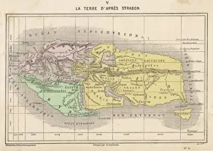 Ancient Cartography Drucke: Maps / World / Strabo