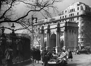 John Nash Architecture Drucke: Marble Arch 1940S