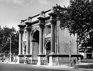 John Nash Architecture Drucke: Marble Arch 1950S
