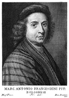 Italian Painter History Drucke: Marcantonio Franceschini