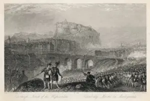 Scottish Military History Drucke: March of Highlanders