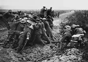 British Soldiers Ww1 Drucke: Marcoing 1917