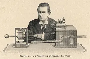 Italian Inventor Drucke: Marconi and Apparatus