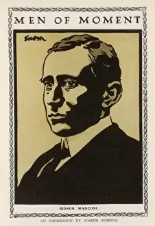 Early Wireless Technology Drucke: Marconi (Simpson)