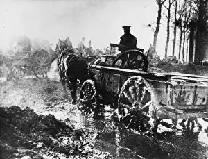 World War 1 Transport Drucke: Maricourt 1916