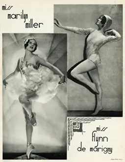 Early 20th Century Performer Drucke: Marilyn Miller