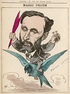 French Journalist Drucke: Mario Proth / Gill