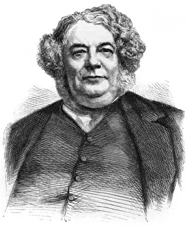 Punch Magazine History Drucke: Mark Lemon - 1