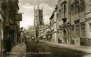 Marktplatz Cirencester Gloukestershirde