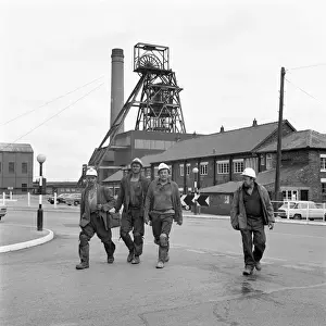 Derbyshire Drucke: Markhams Bergwerk, Bergbau