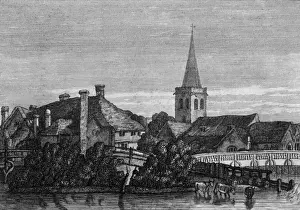 River Thames Views England Drucke: Marlow, Berkshire