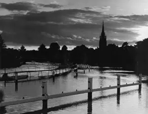 English River Scenes Drucke: Marlow Sunset