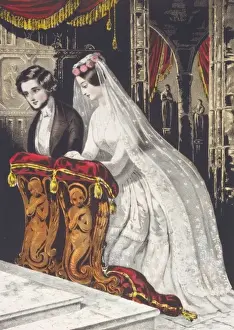 Marriage Ceremony Drucke: The marriage