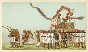 Royal Wedding Procession Drucke: Marriage Procession