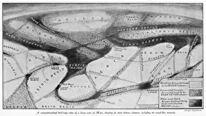 Mars Geological Features Drucke: Mars Canals