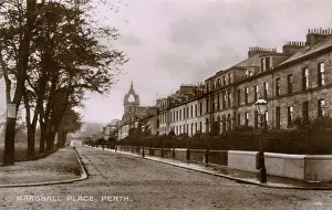 Marshallplatz in Perth Schottland
