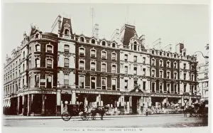 Oxford Street London Shops Drucke: Marshall & Snelgrove