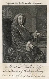 Royal Society President Drucke: Martin Folkes