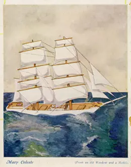 Die Mary Celeste aus dem Jahr 1872