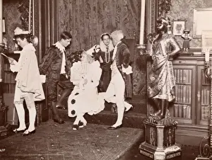 Gerahmter Druck : Mummersball