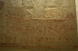 Tomb von Ti, Innenausstattung, Ägypten