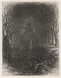 Charles Dickens Locations Drucke: The Mausoleum