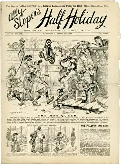 May Day Celebrations Drucke: May Day / Ally Sloper