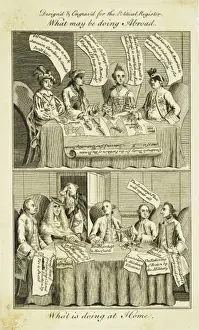 British Political Satire Drucke: What may be doing abroad - what is doing at home
