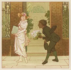 Victorian Era Illustrations Drucke: May Queen and Sweep
