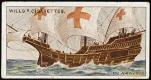 Historic Sailing Ships Drucke: The Mayflower