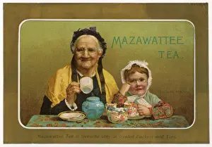 Kaffee-Mazawattie-Werbung