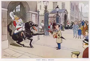 H M Bateman Art Drucke: Very Well Meant by H. M. Bateman