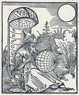 Medieval Astronomy Drucke: Mediaeval Astronomer