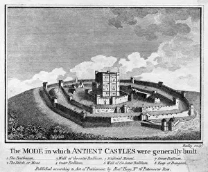 Medieval History Images Drucke: Medieval Castle