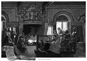Medieval Castle Interior Drucke: Medieval Castle Interior