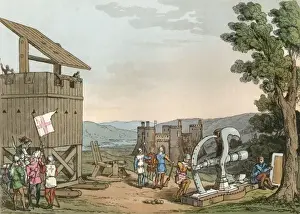 Medieval Siege Warfare Drucke: Medieval Siege Weapons