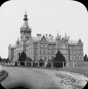 Historic Buildings In Australia Drucke: Melbourne - unknown building