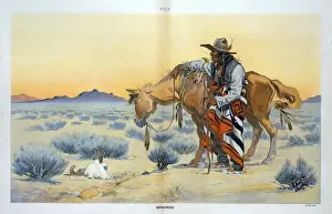 Vintage Cartoon Illustration Drucke: Memories