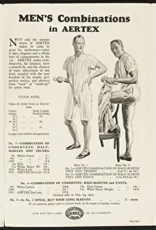 Vintage Menswear Drucke: Mens Combinations
